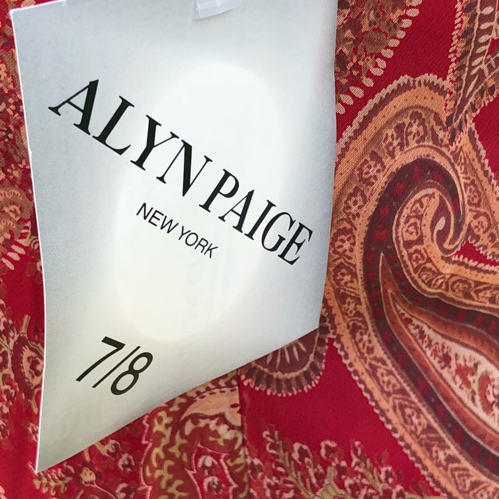NWT Paisley Midi Dress from Alyn Paige New York - Picture 4 of 8